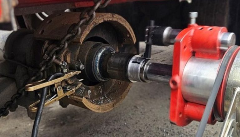 Мобильная расточка осей: экономия времени и средств на СТО